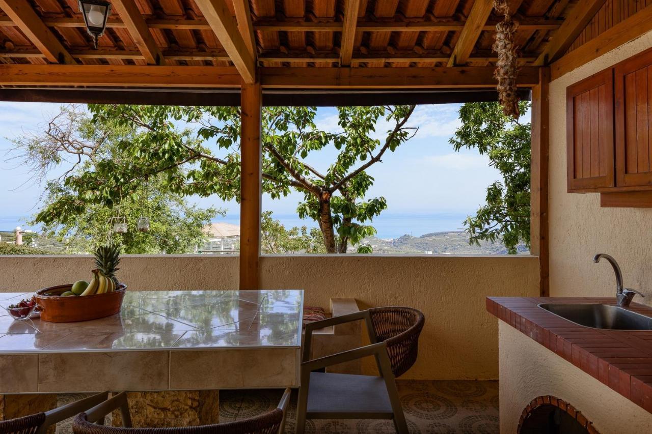Somatás Superb Villa,With Amazing Seaviews & Huge Pool! מראה חיצוני תמונה
